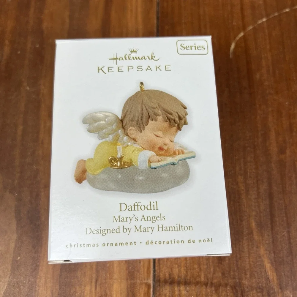 2010 Hallmark Daffodil Mary's Angels #23 Keepsake Ornament Mary Hamilton